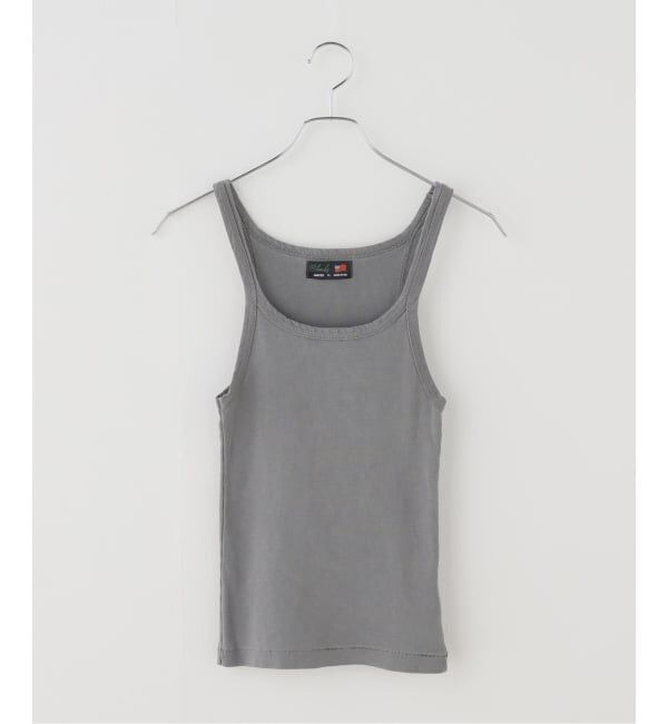 JOURNAL STANDARD「【BLANKS／ブランクス】 RIBBED TANK」|タンクトップ|ブラック A