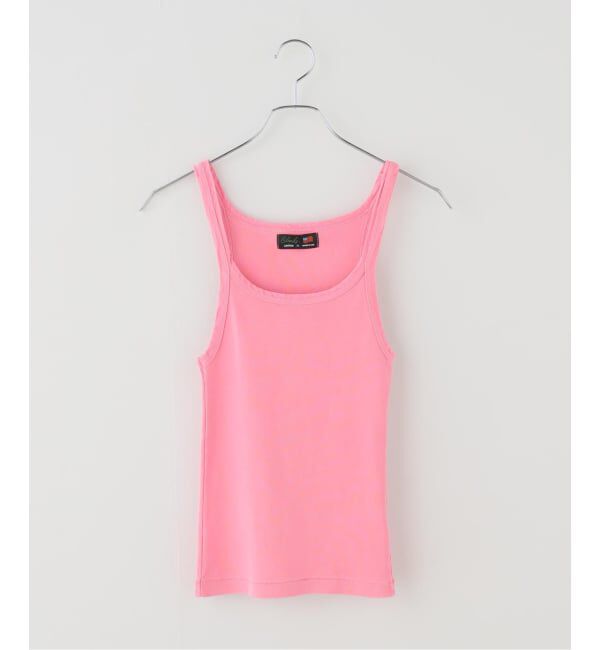 JOURNAL STANDARD「【BLANKS／ブランクス】 RIBBED TANK」|タンクトップ|ピンク