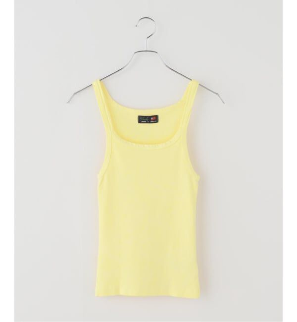 JOURNAL STANDARD「【BLANKS／ブランクス】 RIBBED TANK」|タンクトップ|イエロー
