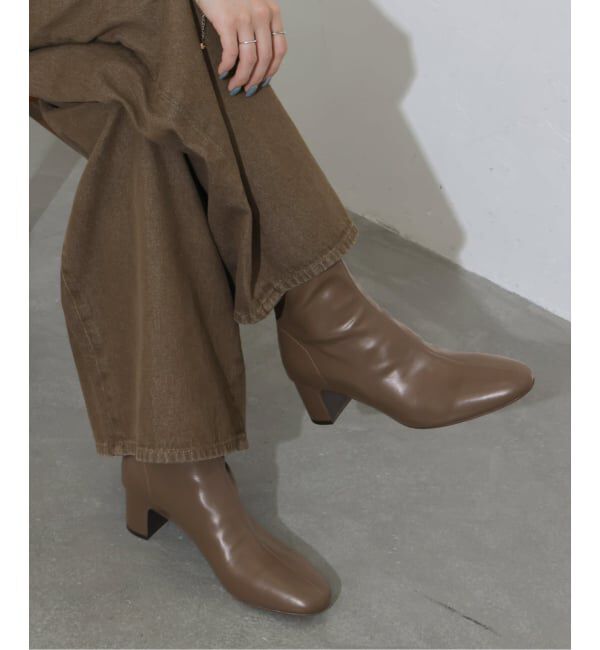 JOURNAL STANDARD relume「《予約》RELUME ヒールストレッチブーツ」|ショートブーツ|