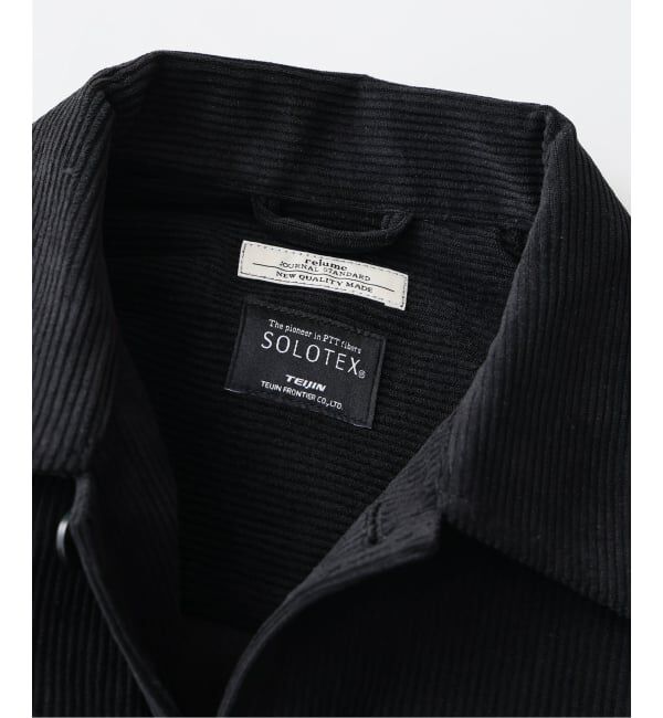 JOURNAL STANDARD relume「テック &rdquo;SOLOTEX(R)&rdquo; コーデュロイ ウォッシャブル CPOシャツジャケット」|シャツ・ブラウス|
