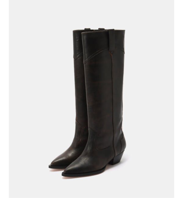 journal standard L'essage「JANE SMITH/ジェーンスミス WESTERN LONG BOOTS ロングブーツ」|ロングブーツ|