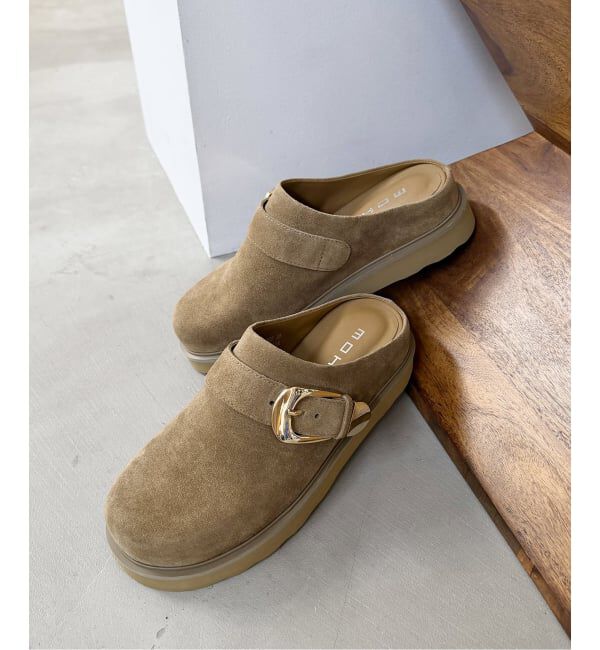 Spick and Span「MOHI / モヒ 別注 BIG BUCKLE MULE」|その他|
