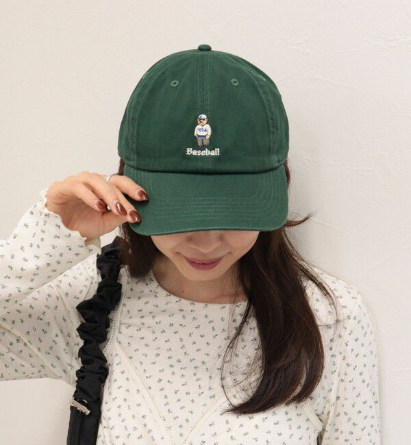 fredy emue「Baseballベアキャップ」|キャップ・キャスケット|ダークグリーン