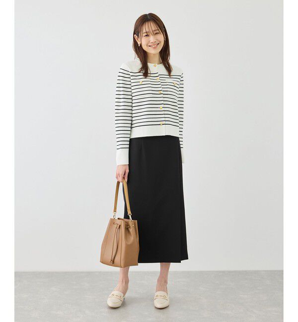 Rope&rsquo;Picnic「【WEB限定】360&deg;ウルトラストレッチ タイトスカート/UVカット・花粉ガード・セットアップ対応」|スカート|