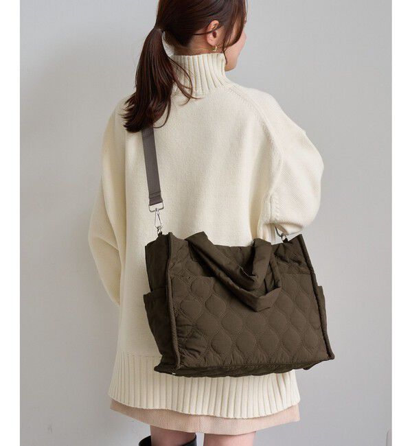 ROPE PICNIC PASSAGE「【WEB限定】キルティングデザイントートバッグ/A4対応・軽量・撥水」|トートバッグ|