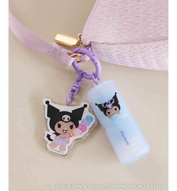 ROPE PICNIC PASSAGE「【サンリオキャラクターズ&times;ROPE' PICNIC】日焼けデザイン ミラーチャーム付きリップバーム」|その他|ラベンダー(52)