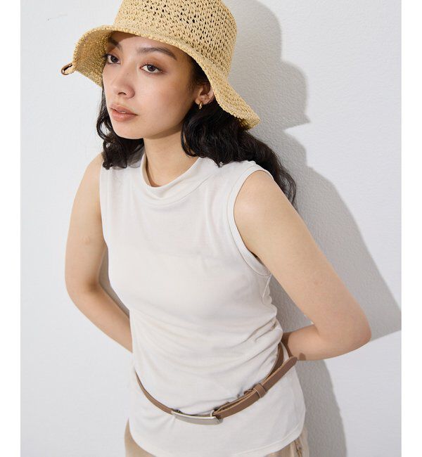  「フィブリルボトルネックプルオーバー」|Tシャツ・カットソー|