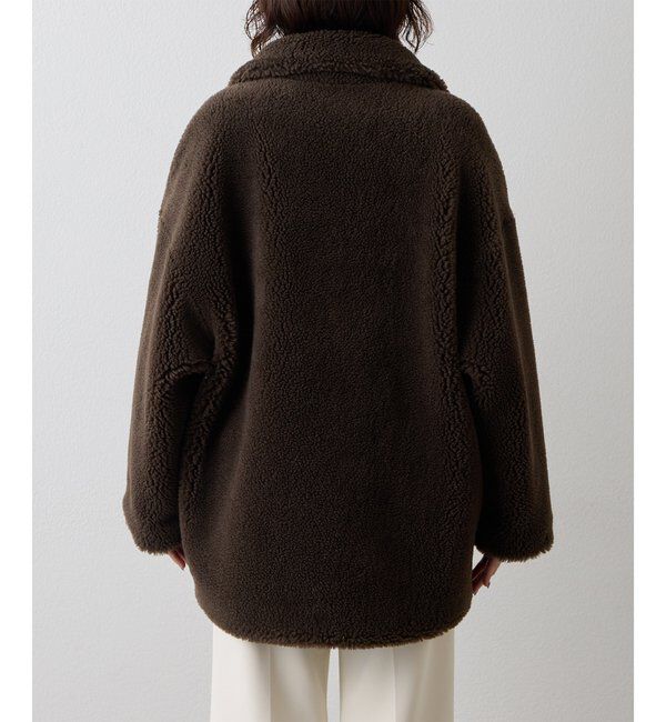 THE PAUSE「<WEB限定カラーあり>【THE PAUSE】ボアダブルコート」|その他|