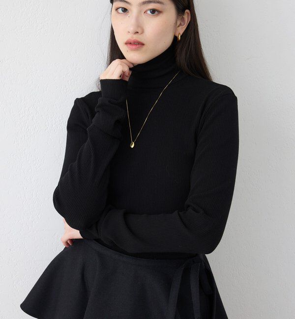 THE PAUSE「【THE PAUSE】ランダムテレコタートルプルオーバー＜WEB限定＞」|Tシャツ・カットソー|