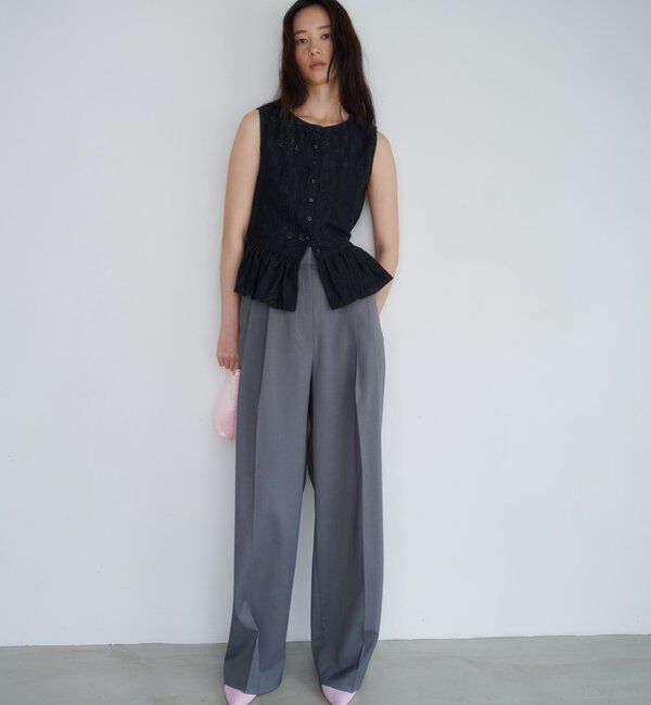  「【再入荷】ポインテッドレザーシューズ」|パンプス|