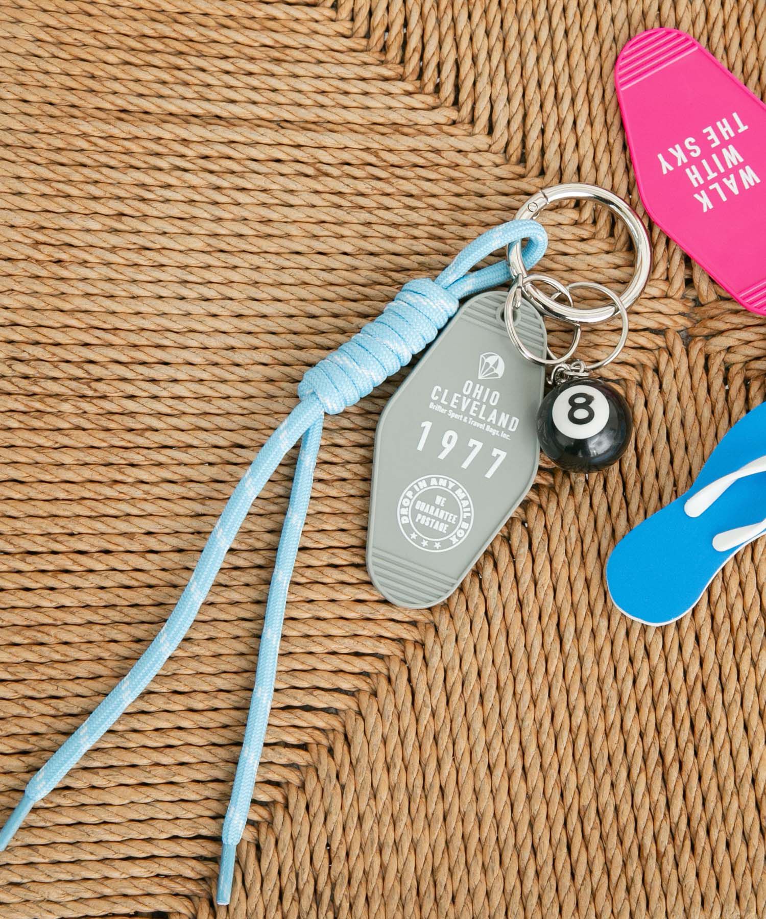 Sonny Label 「DRIFTER　1977BAG CHARMS」|チャーム・キーホルダー|グレー