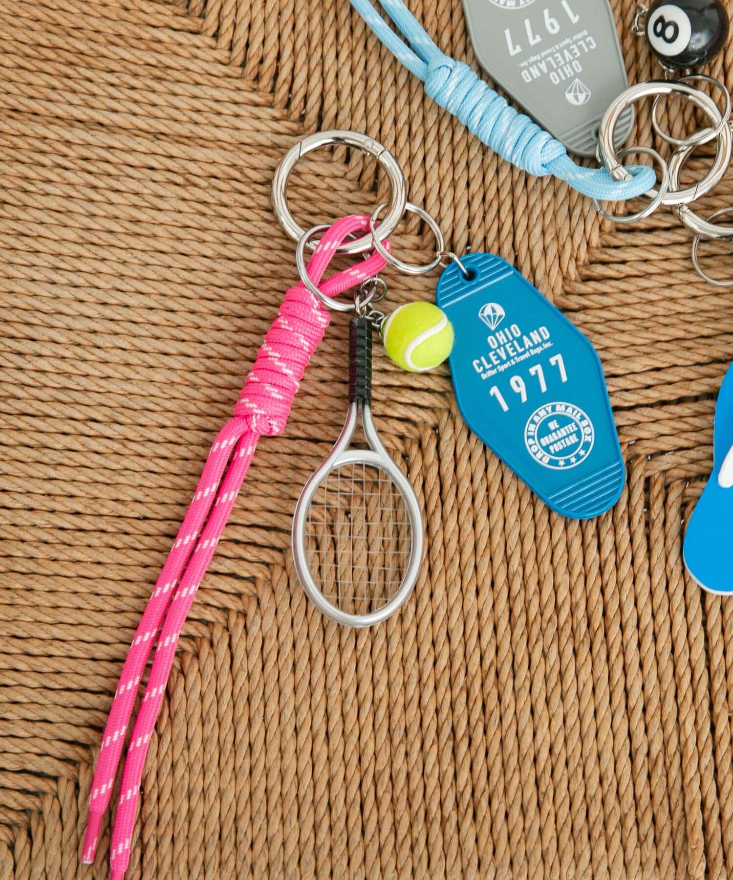 Sonny Label 「DRIFTER　1977BAG CHARMS」|チャーム・キーホルダー|ブルー