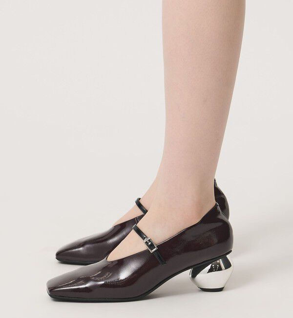 SY UNITED ARROWS「＜SY＞メタルヒールメリージェーン パンプス50&uarr;」|パンプス|