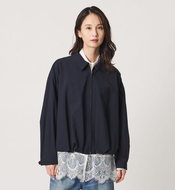UNITED ARROWS「T/W ジップアップ シャツ」|シャツ・ブラウス|