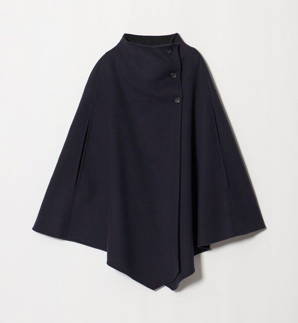 UNITED ARROWS「バイカラー リバー ケープ」|ポンチョ・ケープ|