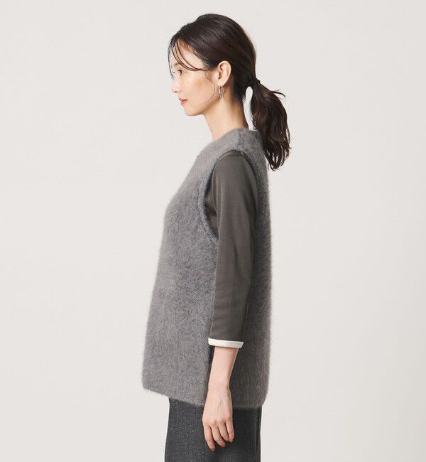 UNITED ARROWS「フォックスカシミヤ ダブルフェイス ベスト」|ベスト・ジレ|