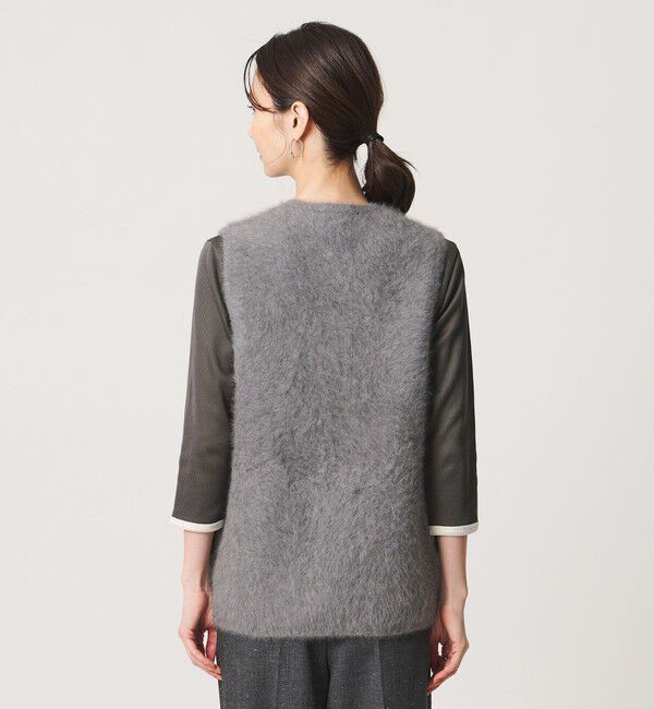 UNITED ARROWS「フォックスカシミヤ ダブルフェイス ベスト」|ベスト・ジレ|