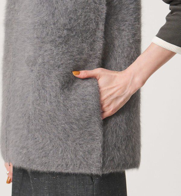UNITED ARROWS「フォックスカシミヤ ダブルフェイス ベスト」|ベスト・ジレ|