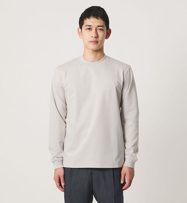UNITED ARROWS「ポンチ ロングスリーブ Tシャツ UA COZY 抗菌防臭 接触冷感」|Tシャツ・カットソー|