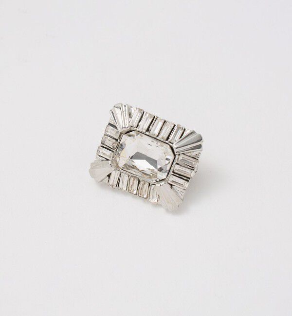 UNITED ARROWS「＜IRIS 47＞SQ SHINE ブローチ」|ブローチ・コサージュ|