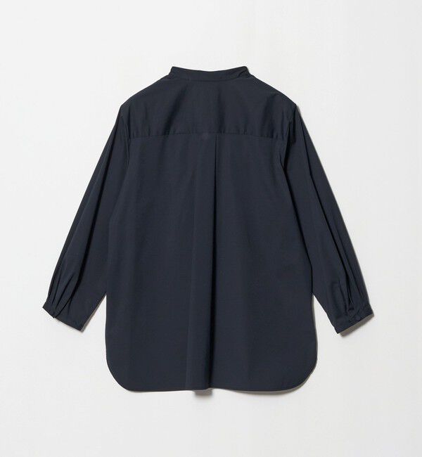 UNITED ARROWS「4WAY エンブロイダリー バンドカラー シャツ」|シャツ・ブラウス|