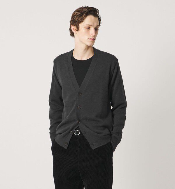 UNITED ARROWS「YAMAGATA ミドルゲージ カーディガン」|カーディガン|