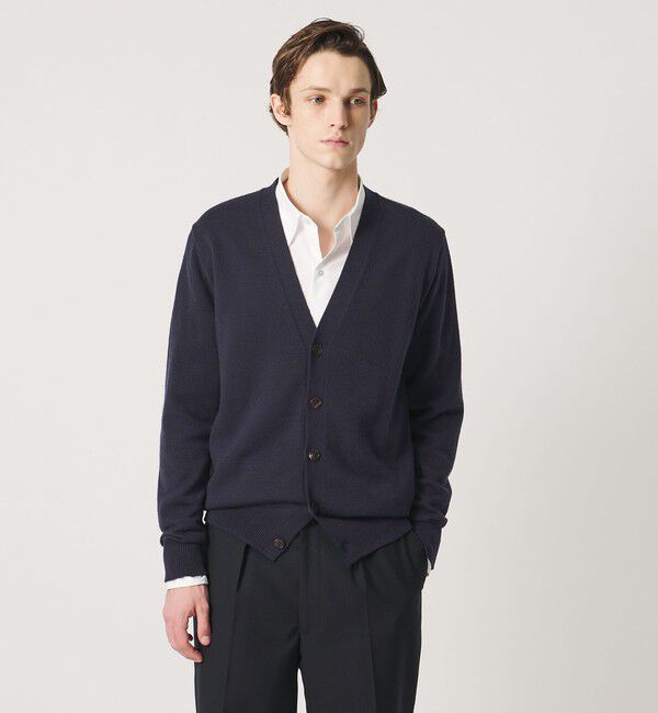 UNITED ARROWS「YAMAGATA ミドルゲージ カーディガン」|カーディガン|