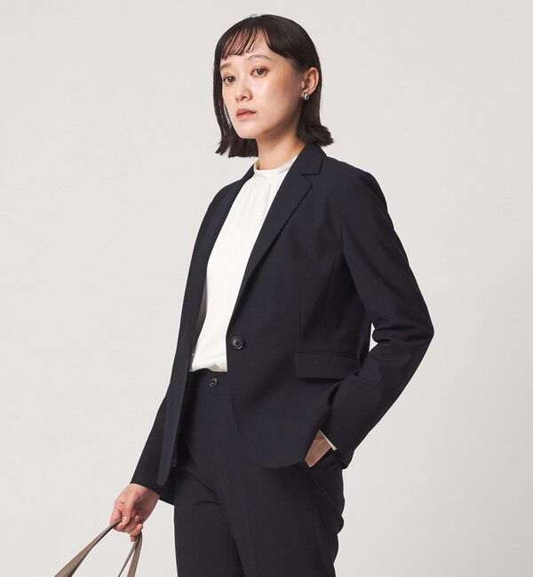 UNITED ARROWS green label relaxing「［size SHORT/TALLあり］カチリラ シングルボタン ジャケット」|テーラードジャケット|