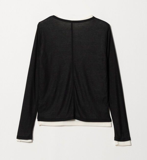 UNITED ARROWS green label relaxing「【WEB限定】＜at ease＞ハイショク レイヤード プルオーバー カットソー」|Tシャツ・カットソー|