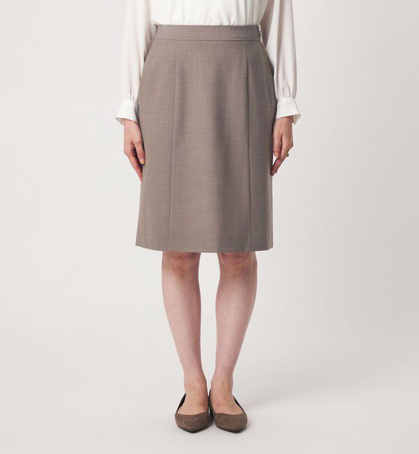 UNITED ARROWS green label relaxing「［size SHORT/TALLあり］カチリラ フレア スカート ウォッシャブル ストレッチ」|フレア|
