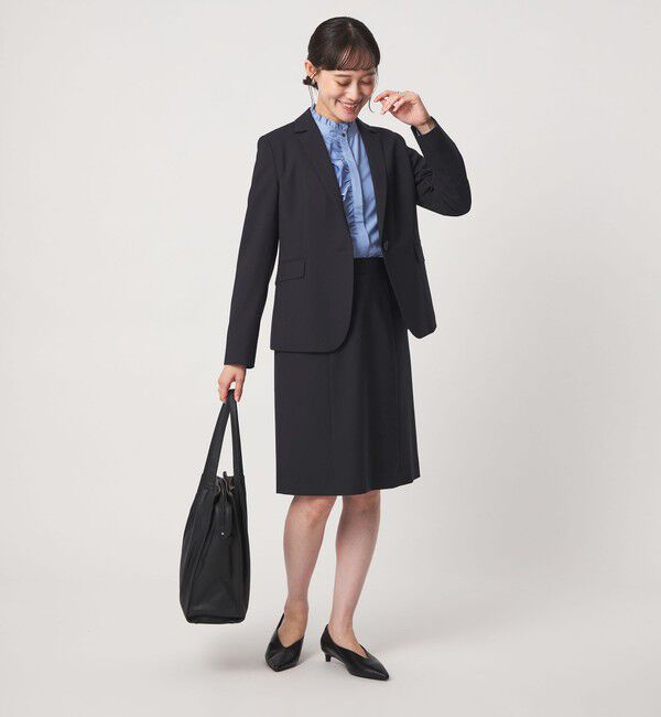UNITED ARROWS green label relaxing「［size SHORT/TALLあり］カチリラ フレア スカート ウォッシャブル ストレッチ」|フレア|