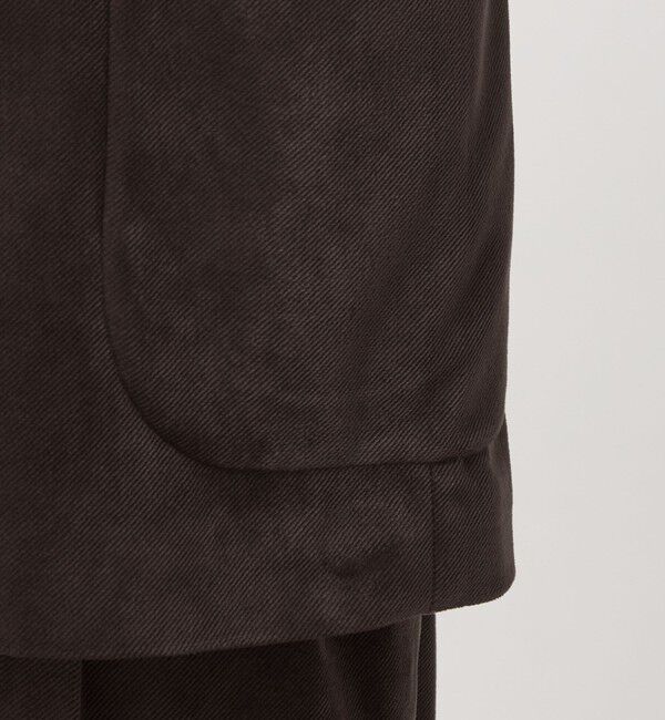 UNITED ARROWS green label relaxing「ベロア ツイル ダブルブレスト 4B ジャケット」|テーラードジャケット|