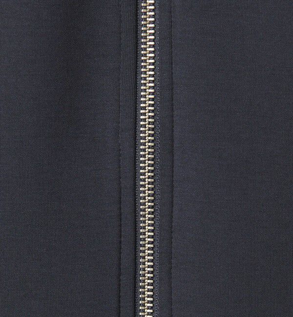 BEAUTY&YOUTH UNITED ARROWS「【WEB限定 WARDROBE SMART】ダブルニット ジップブルゾン/セットアップ対応【抗菌・防臭】」|ブルゾン・スタジャン|