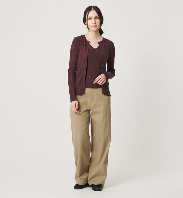 BEAUTY&YOUTH UNITED ARROWS「【別注】＜PALM＞クルーネック カーディガン」|カーディガン|