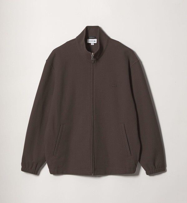 BEAUTY&YOUTH UNITED ARROWS「＜LACOSTE for BEAUTY&YOUTH＞ ワントーン ジップ ブルゾン」|カーディガン|