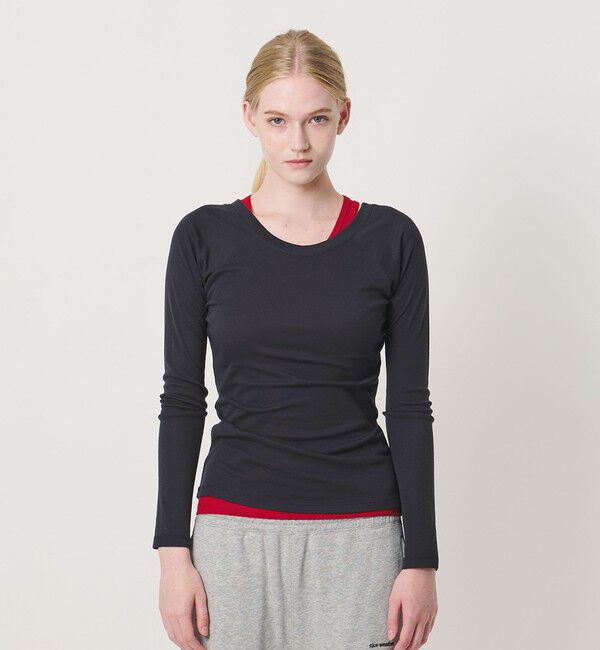NICE WEATHER「＜NICE WEATHER＞レイヤード カットソー」|Tシャツ・カットソー|