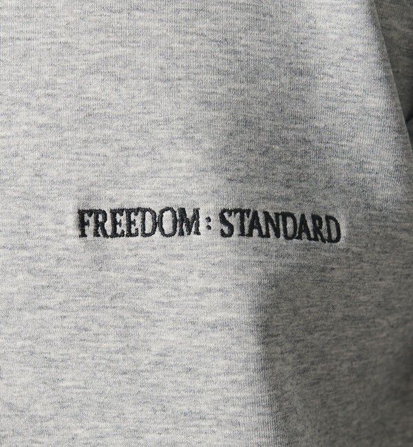 BEAUTY&YOUTH UNITED ARROWS「【WEB限定 WARDROBE SMART】ダブルニット ロゴ クルーネック スウェット/セットアップ対応【抗菌・防臭】」|Tシャツ・カットソー|