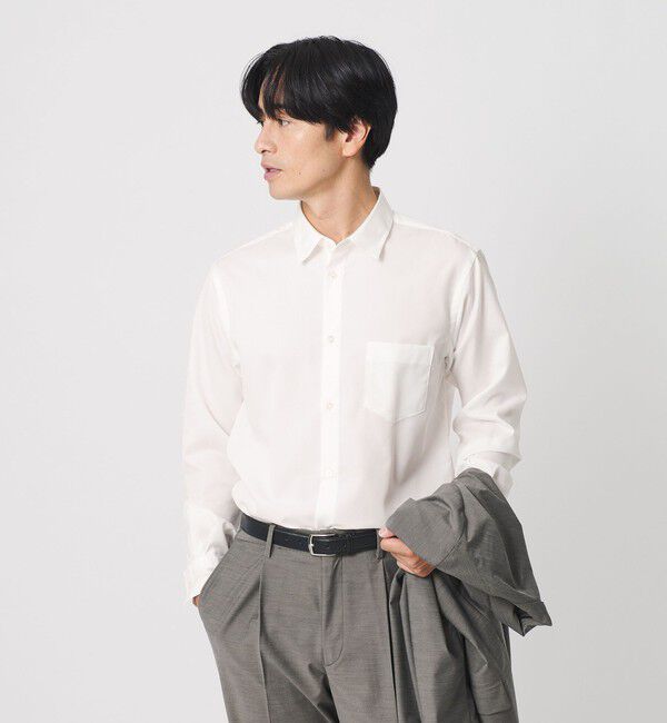 BEAUTY&YOUTH UNITED ARROWS「クリア ブロード イージー デオドラント シャツ SLIM型 抗菌防臭」|シャツ・ブラウス|WHITE