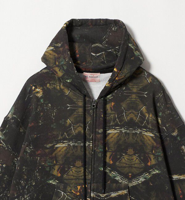 BEAUTY&YOUTH UNITED ARROWS「【別注】＜TOWNCRAFT＞ツリーカモフラージュ スウェットパーカー」|パーカー|
