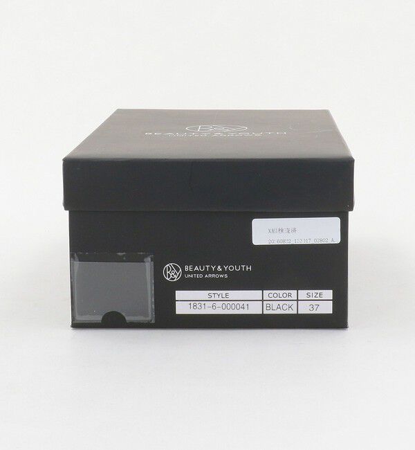 BEAUTY&YOUTH UNITED ARROWS「レザーライク Wベルト フラットシューズ」|ローファー|