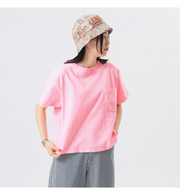 BEAMS SELECTION for WOMEN「【別注】Goodwear &times; BEAMS BOY / カスタム ビッグ 半袖 Tシャツ」|Tシャツ・カットソー|