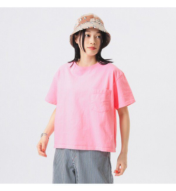 BEAMS SELECTION for WOMEN「【別注】Goodwear &times; BEAMS BOY / カスタム ビッグ 半袖 Tシャツ」|Tシャツ・カットソー|