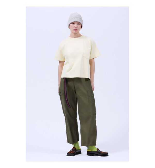 BEAMS SELECTION for WOMEN「【別注】Goodwear &times; BEAMS BOY / カスタム ビッグ 半袖 Tシャツ」|Tシャツ・カットソー|