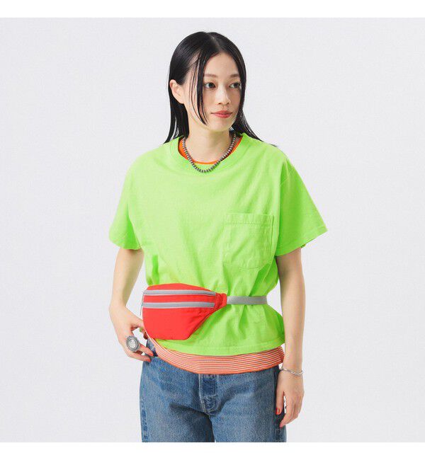 BEAMS SELECTION for WOMEN「【別注】Goodwear &times; BEAMS BOY / カスタム ビッグ 半袖 Tシャツ」|Tシャツ・カットソー|