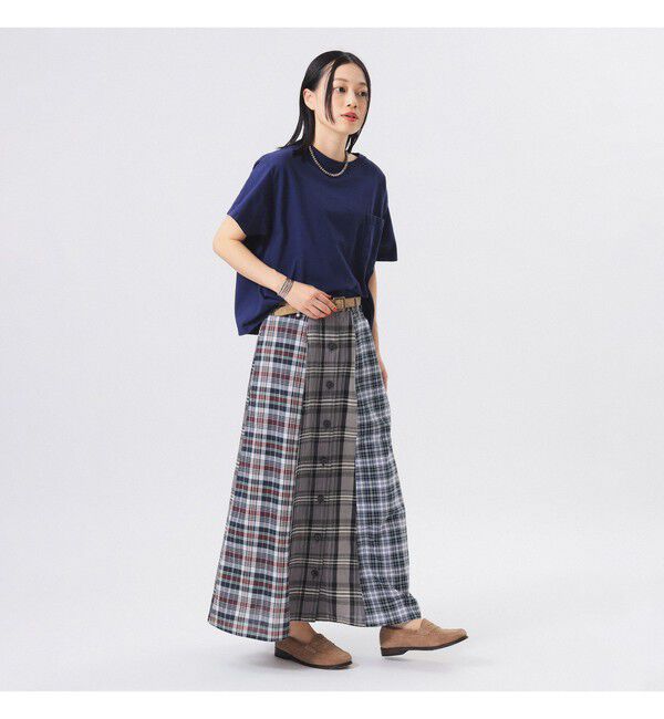 BEAMS SELECTION for WOMEN「【別注】Goodwear &times; BEAMS BOY / カスタム ビッグ 半袖 Tシャツ」|Tシャツ・カットソー|