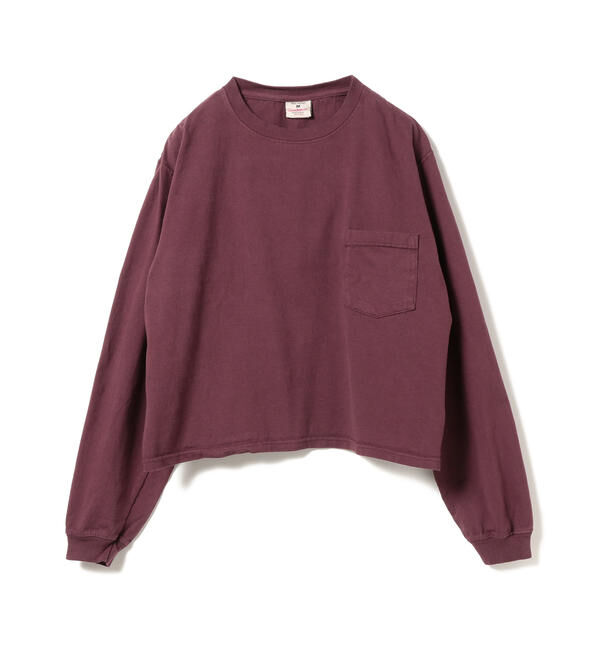 BEAMS SELECTION for WOMEN「【別注】Goodwear &times; BEAMS BOY / カスタム ビッグ ロングスリーブ Tシャツ」|Tシャツ・カットソー|