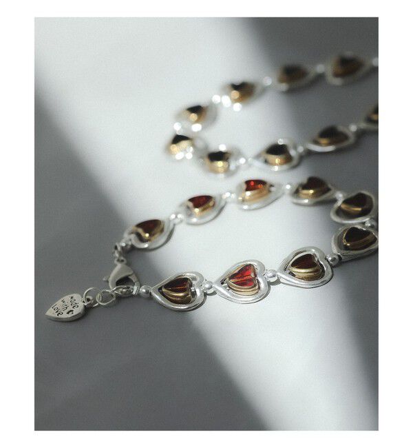 BEAMS SELECTION for WOMEN「〇Otro Accesorio / ハート レイヤード ブレスレッド」|ブレスレット・バングル|