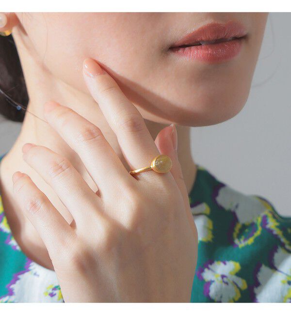 BEAMS SELECTION for WOMEN「Fruitsjolie / ルチルクォーツ リング」|リング|ルチルクォーツ