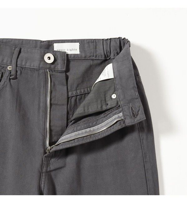 BEAMS SELECTION for WOMEN「【別注】upper hights / LAZY NIECE サイドゴム デニムパンツ」|デニム|